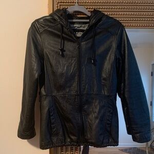 Wilsons Leather Black Jacket